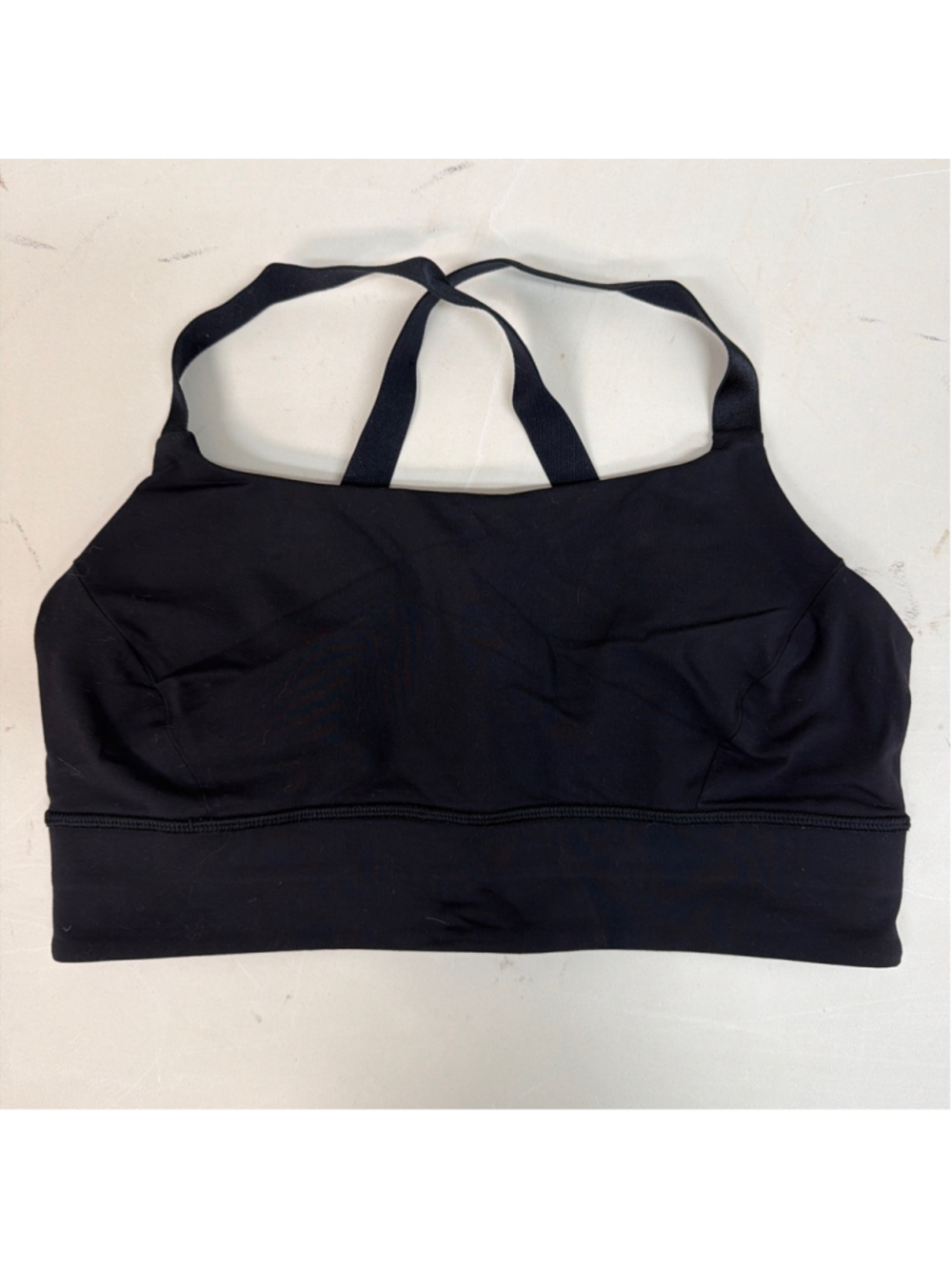 Lululemon Adjust Me Medium Support Bra in Black Sz 10!